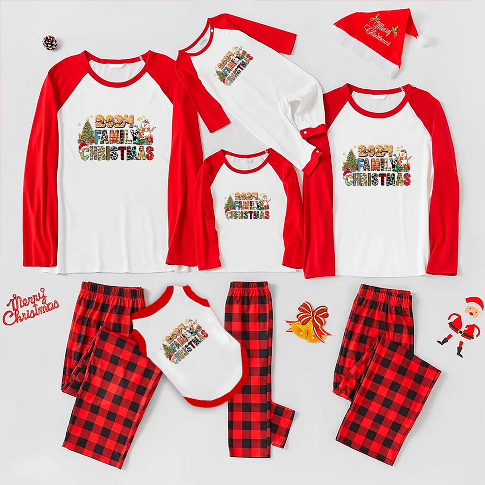 2024 Family Christmas Pajamas Plaid 6 Styles 2024 Family Christmas Pajamas Plaid 6 Styles