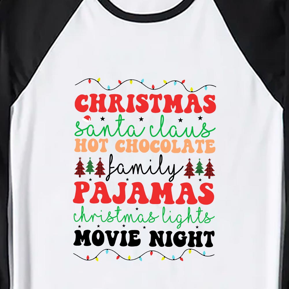 Santa Claus Hot Chocolate Family Pajamas Plaid Santa Claus Hot Chocolate Family Pajamas Plaid