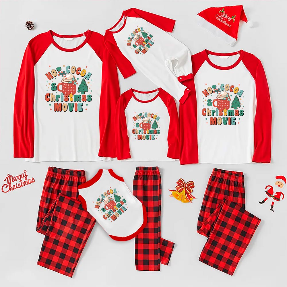 Hot Cocoa Christmas Pajamas Matching Family Hot Cocoa Christmas Pajamas Matching Family