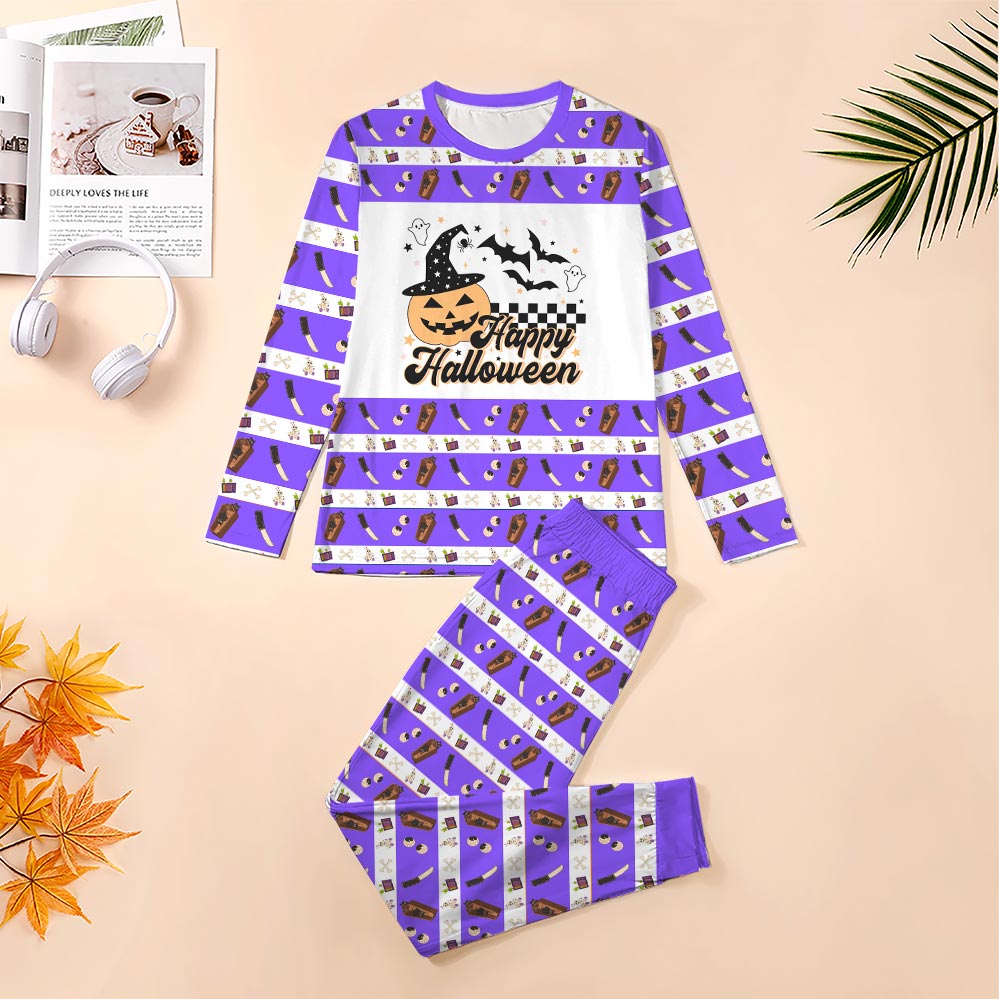 Happy Halloween Pumpkin Matching Family Costume Happy Halloween Pumpkin Matching Family Costume