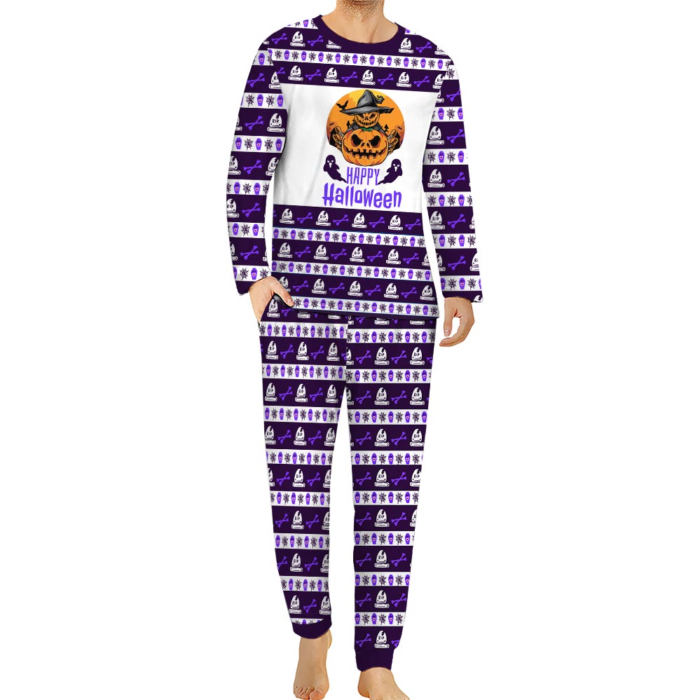Happy Halloween Pumpkin Dog And Owner Pajamas Happy Halloween Pumpkin Dog And Owner Pajamas
