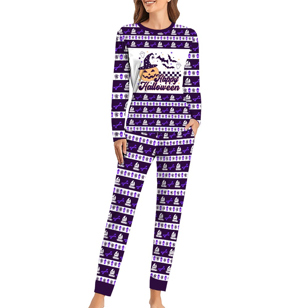 Happy Halloween Pumpkin Pajamas For Dog And Owner Happy Halloween Pumpkin Pajamas For Dog And Owner