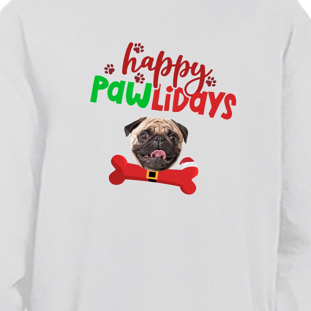 Custom Face Christmas Pajamas For Dog Lovers Cotton Custom Face Christmas Pajamas For Dog Lovers Cotton