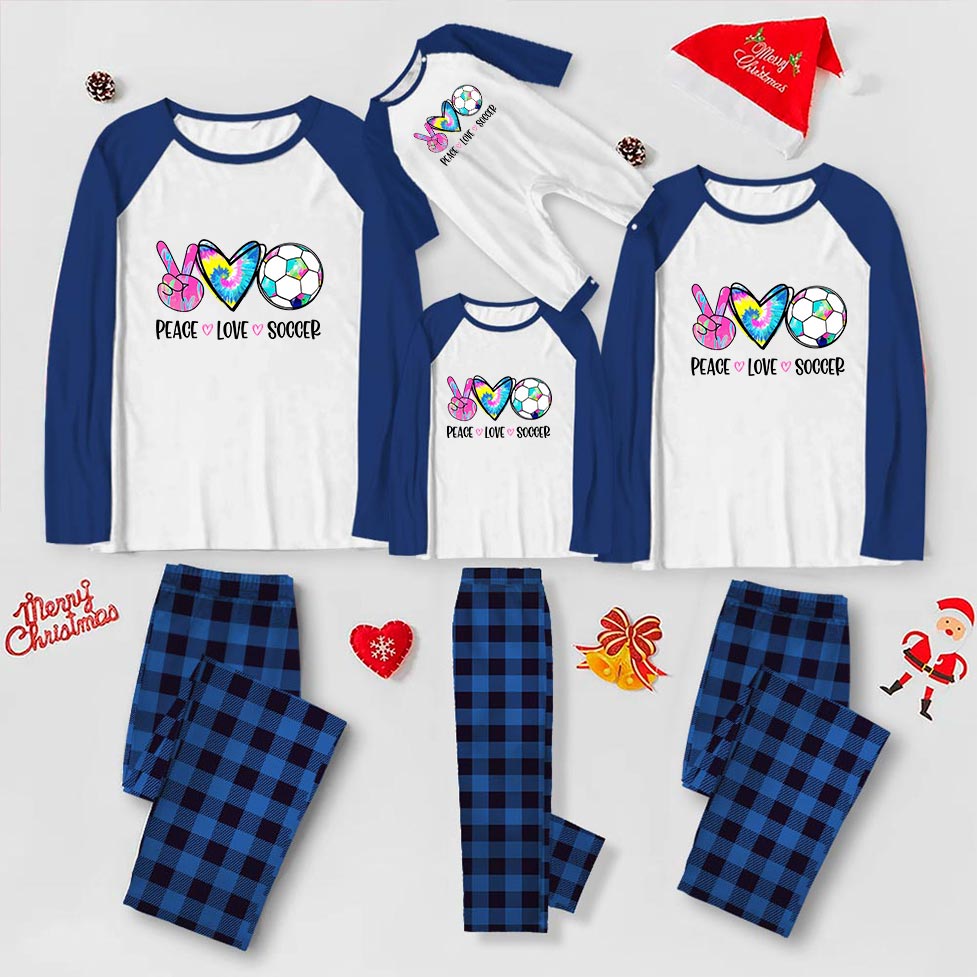 Soccer Lovers Christmas Pajamas For Family Soccer Lovers Christmas Pajamas For Family