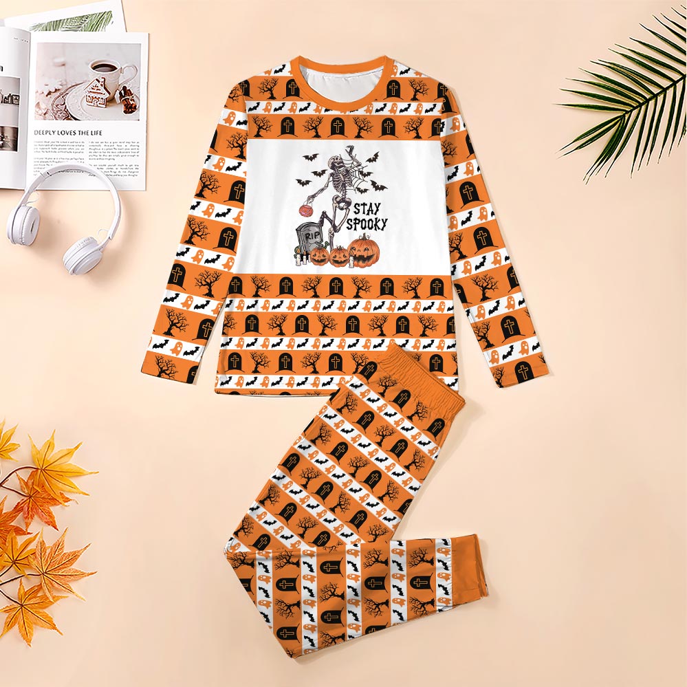 Stay Spooky Skeleton Halloween Family Costume Stay Spooky Skeleton Halloween Family Costume