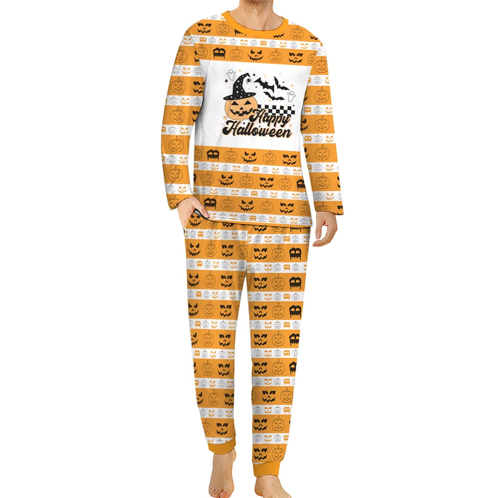 Happy Halloween Pumpkin Matching Family Pjs Happy Halloween Pumpkin Matching Family Pjs
