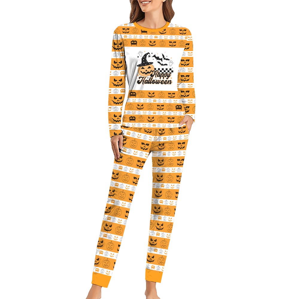Happy Halloween Pumpkin Matching Family Pjs Happy Halloween Pumpkin Matching Family Pjs