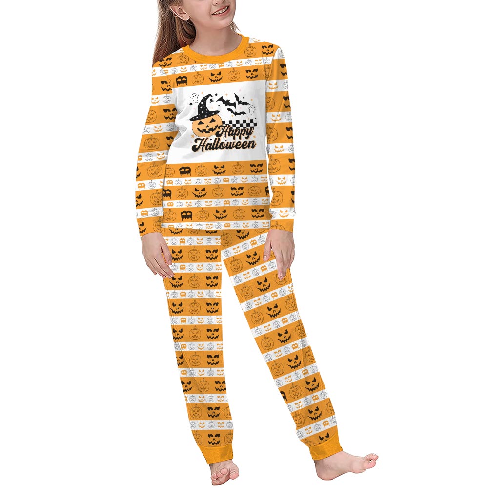 Happy Halloween Pumpkin Matching Family Pjs Happy Halloween Pumpkin Matching Family Pjs