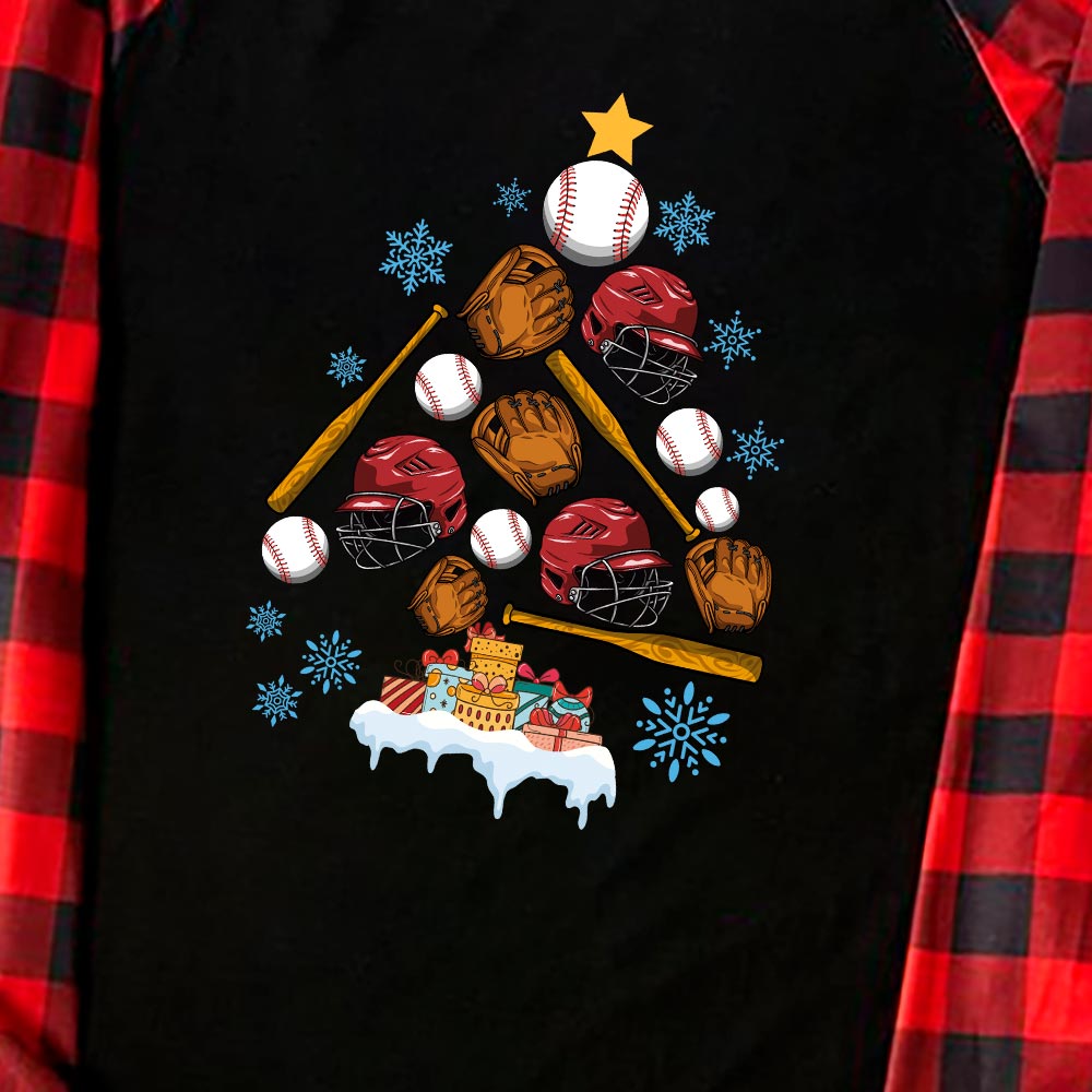 Funny Baseball Matching Christmas Pj Funny Baseball Matching Christmas Pj