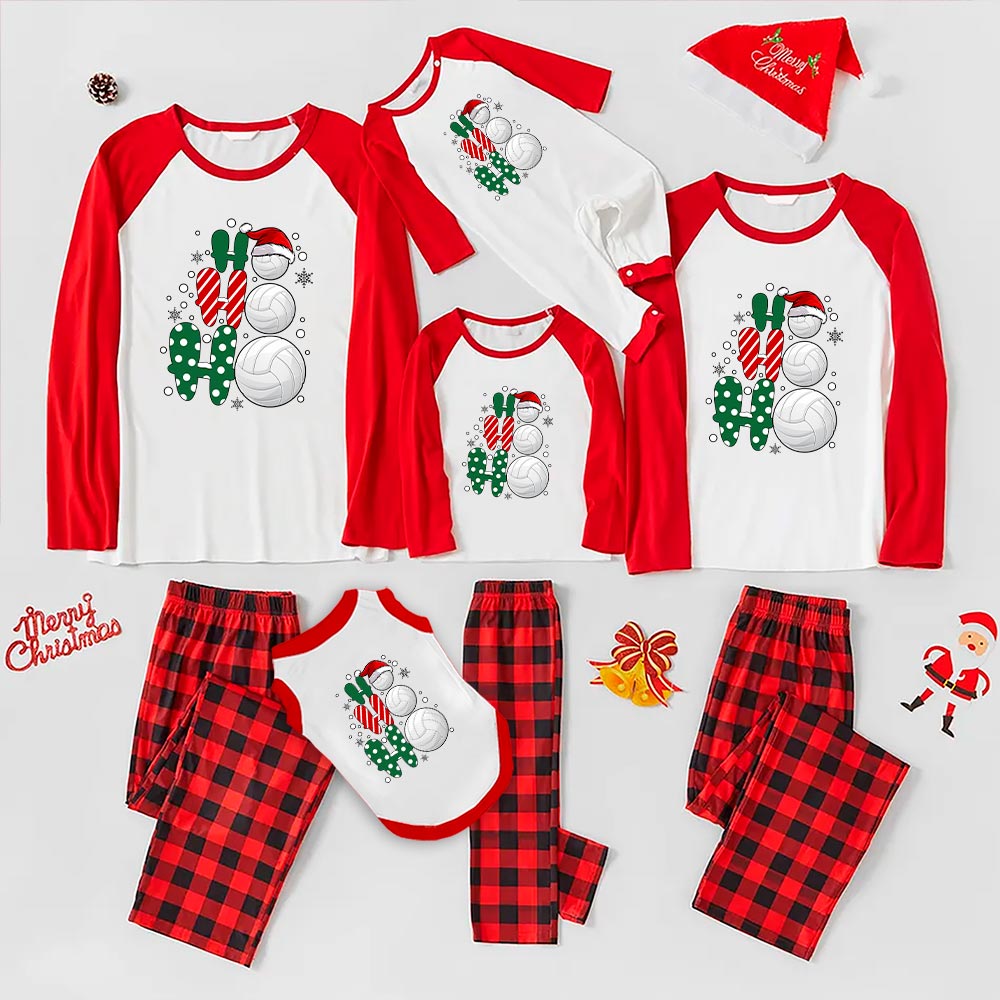 Unique Volleyball Family Christmas Pajamas 6 Styles Unique Volleyball Family Christmas Pajamas 6 Styles