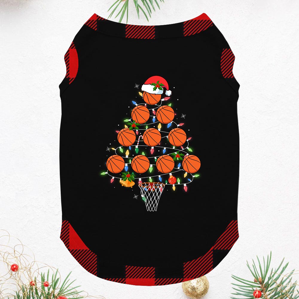 Basketball Family Christmas Pajamas Short-Sleeve Basketball Family Christmas Pajamas Short-Sleeve