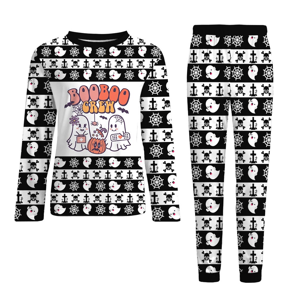 Boo Crews Dog And Owner Halloween Pajamas Boo Crews Dog And Owner Halloween Pajamas