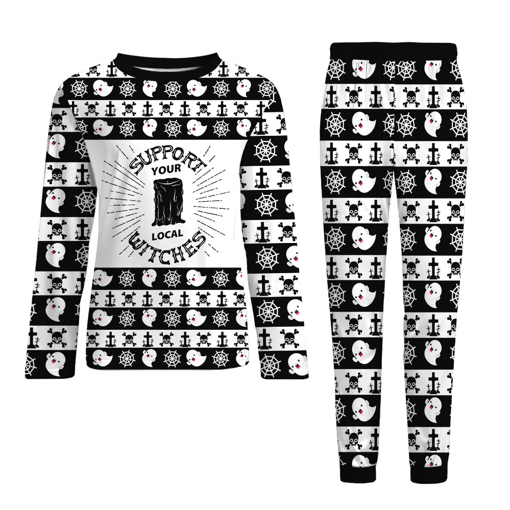 Mystical Witches Family Halloween Pajamas Mystical Witches Family Halloween Pajamas