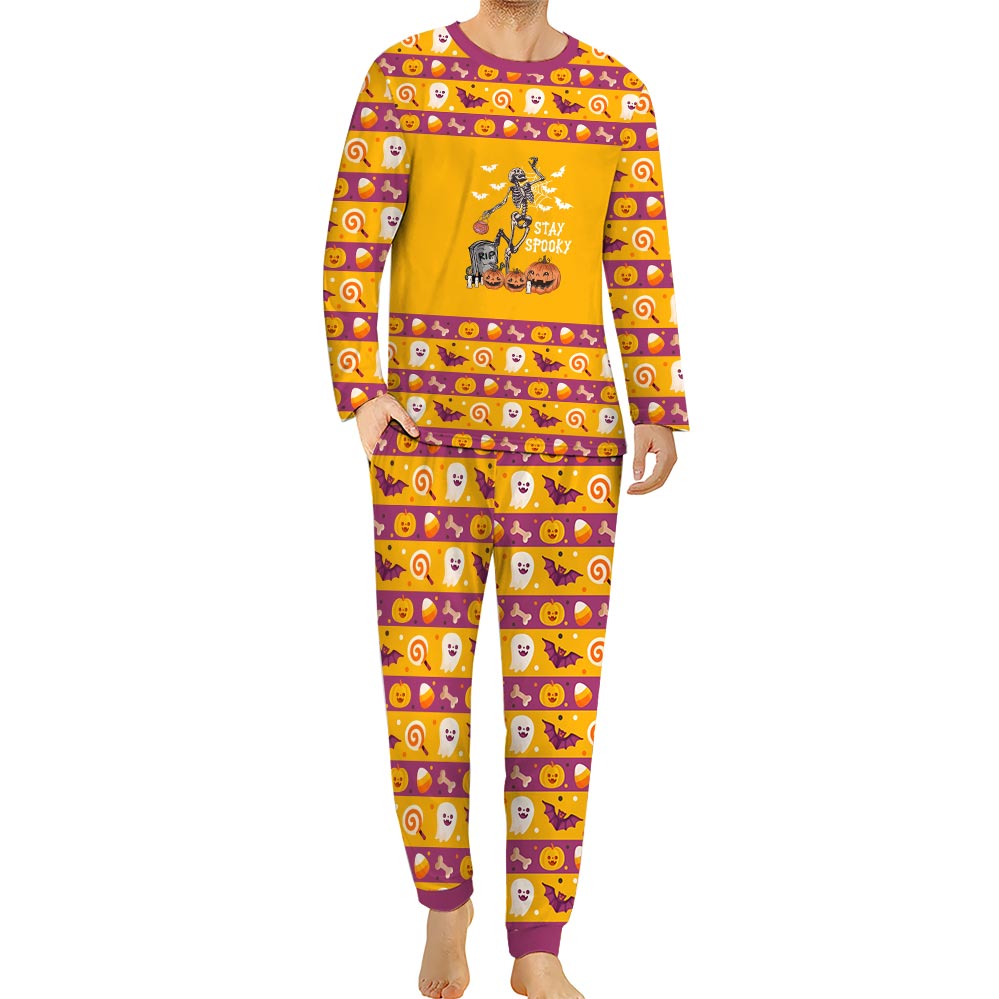 Stay Spooky Dog And Owner Halloween Pajamas Stay Spooky Dog And Owner Halloween Pajamas