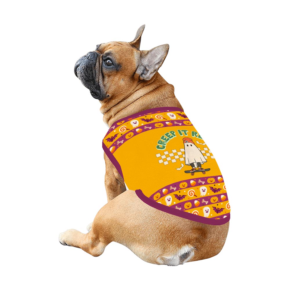 Creep It Real Matching Halloween Pajamas With Dog Creep It Real Matching Halloween Pajamas With Dog