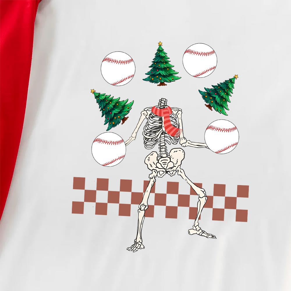 Matching Funny Skeleton Pajamas For Baseball Lovers Matching Funny Skeleton Pajamas For Baseball Lovers