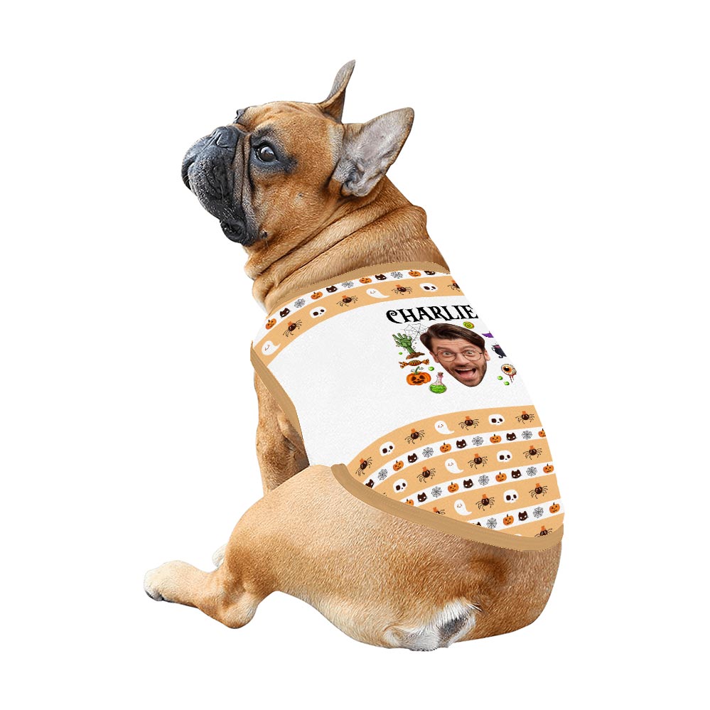 Custom Face And Name Halloween Pajamas Costume Custom Face And Name Halloween Pajamas Costume