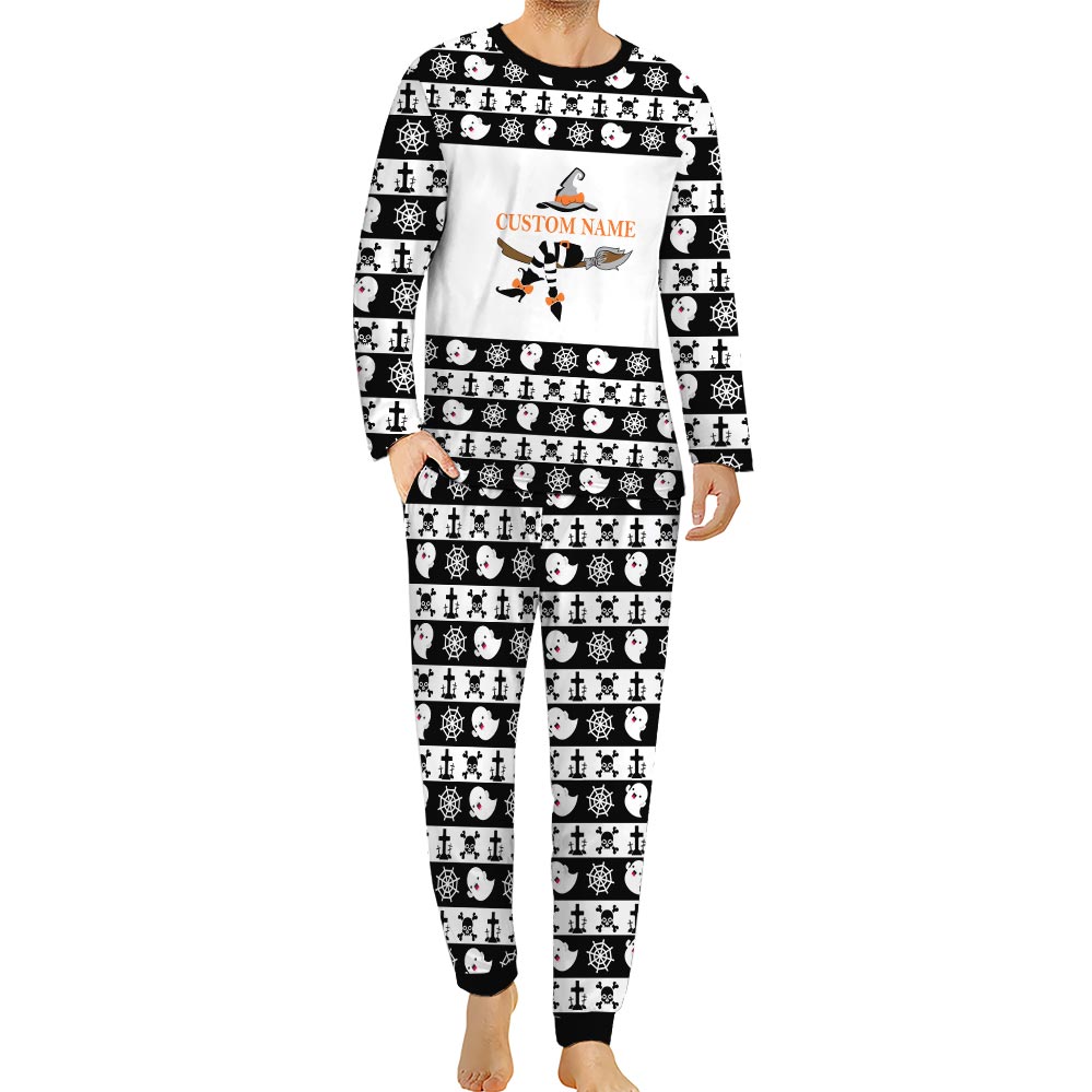 Personalized Name Witch Halloween Costumes With Jammies