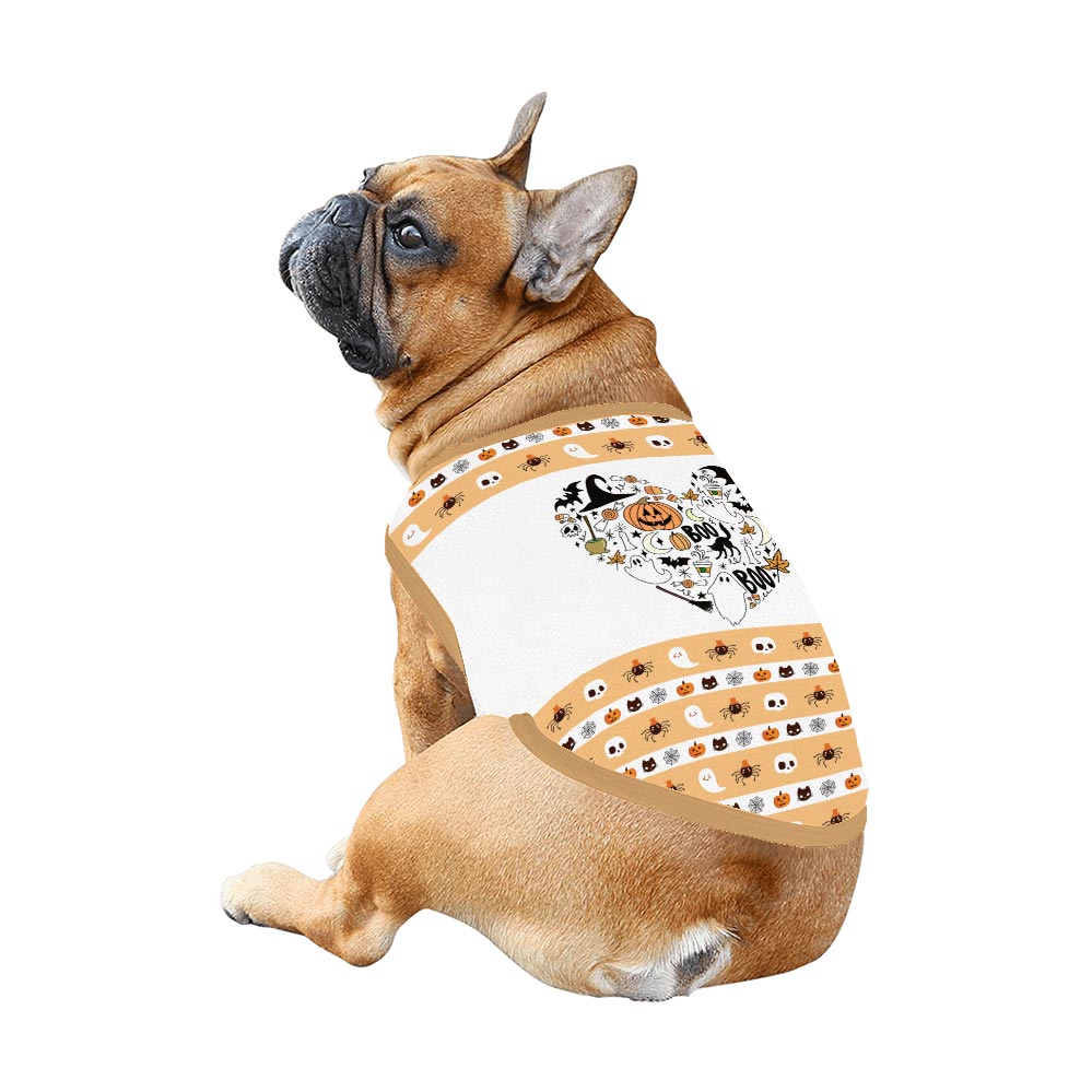 Spooky Heart Matching Halloween Pajamas With Dog Spooky Heart Matching Halloween Pajamas With Dog