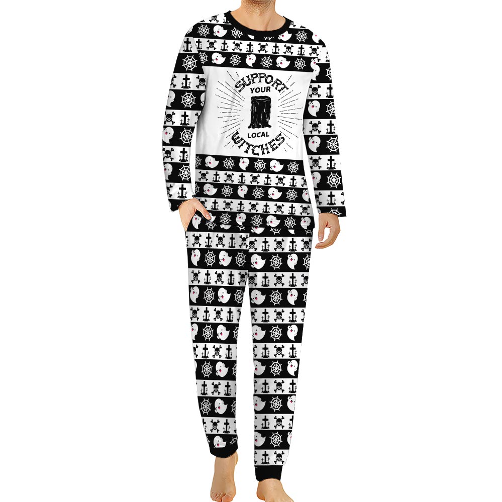 Mystical Witches Family Halloween Pajamas Mystical Witches Family Halloween Pajamas