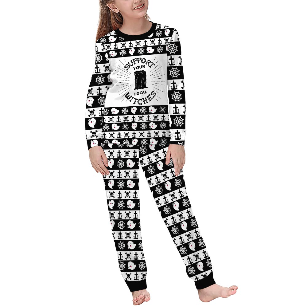 Mystical Witches Family Halloween Pajamas Mystical Witches Family Halloween Pajamas