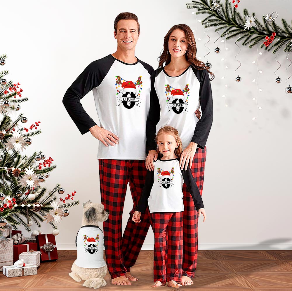 Personalized Pajamas For Family With Name 6 Styles Personalized Pajamas For Family With Name 6 Styles