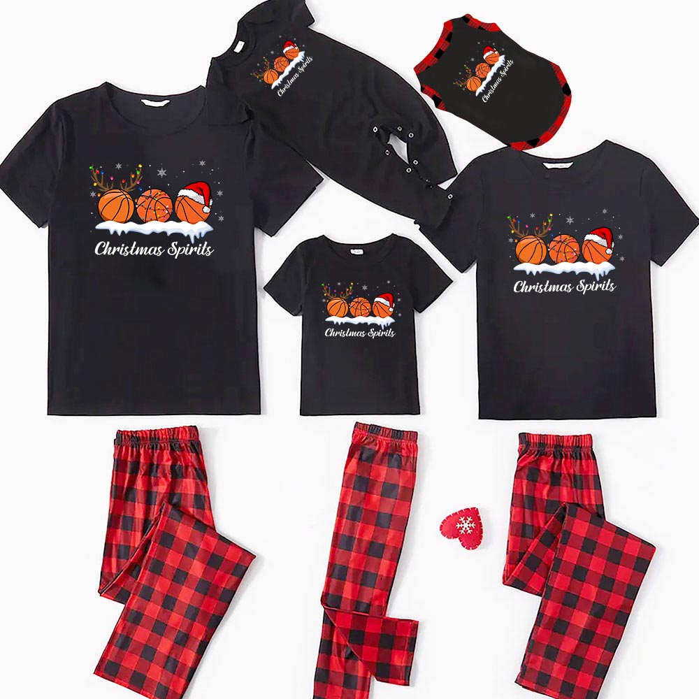 Unique Christmas Pajamas For Basketball Players Short Sleeves Unique Christmas Pajamas For Basketball Players Short Sleeves
