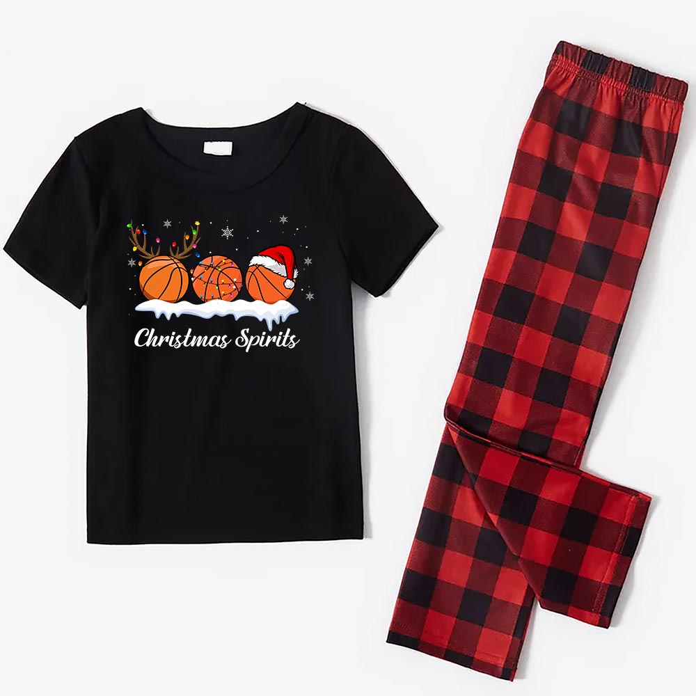 Unique Christmas Pajamas For Basketball Players Short Sleeves Unique Christmas Pajamas For Basketball Players Short Sleeves