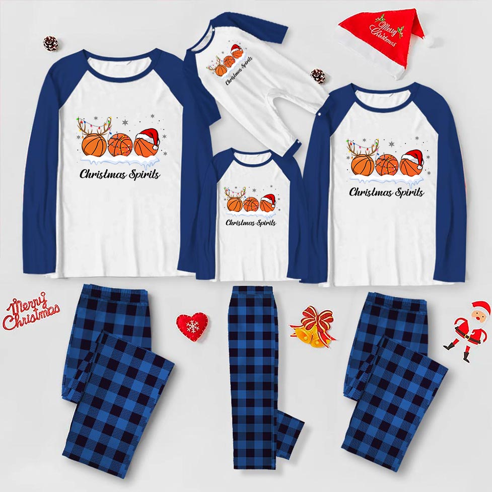 Matching Christmas Basketball Pajamas 6 Styles Matching Christmas Basketball Pajamas 6 Styles