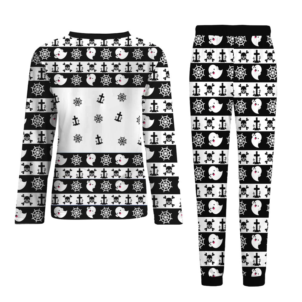 Halloween Love Sporky Theme Pajamas For Family Halloween Love Sporky Theme Pajamas For Family