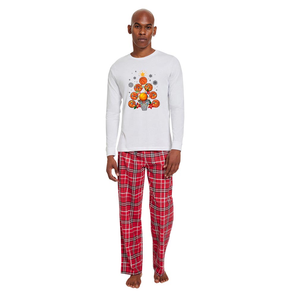 100% Cotton Basketball Jammies Matching Family And Dog 100% Cotton Basketball Jammies Matching Family And Dog