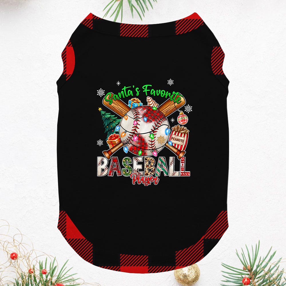Classic Plaid Baseball Pajamas Short Sleeves Classic Plaid Baseball Pajamas Short Sleeves