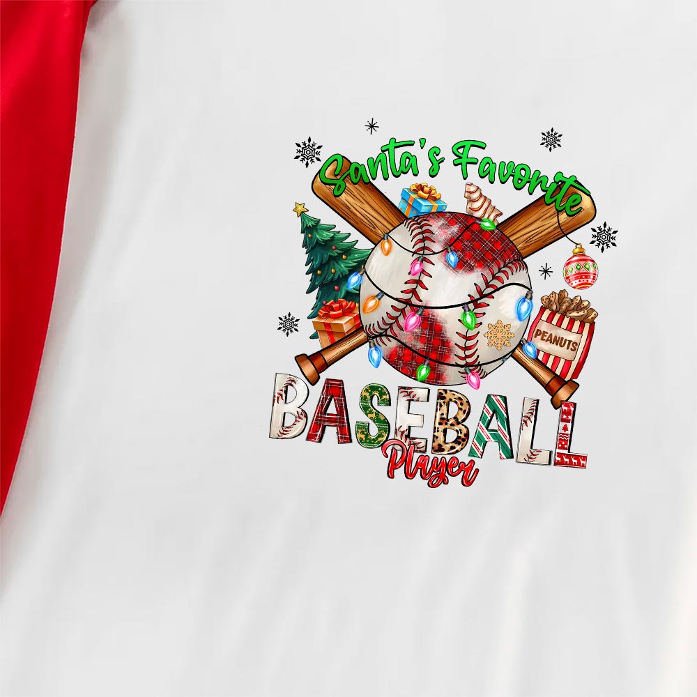 Matching Baseball Pajamas For Christmas 6 Styles Matching Baseball Pajamas For Christmas 6 Styles