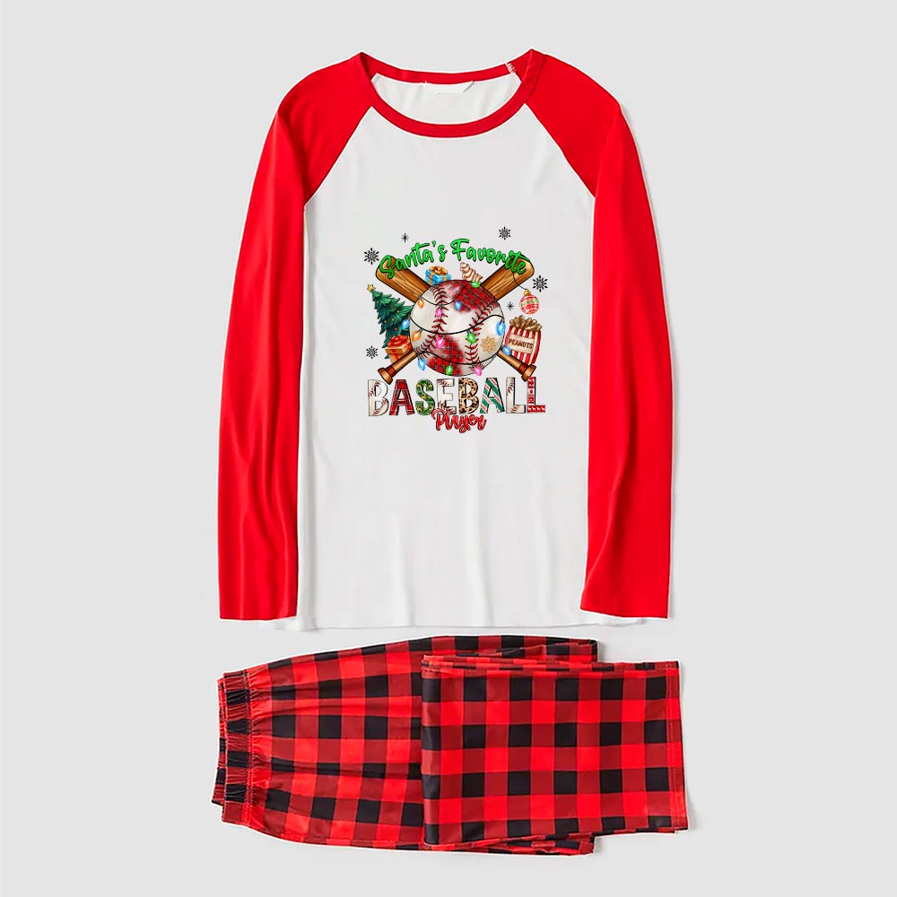 Matching Baseball Pajamas For Christmas 6 Styles Matching Baseball Pajamas For Christmas 6 Styles