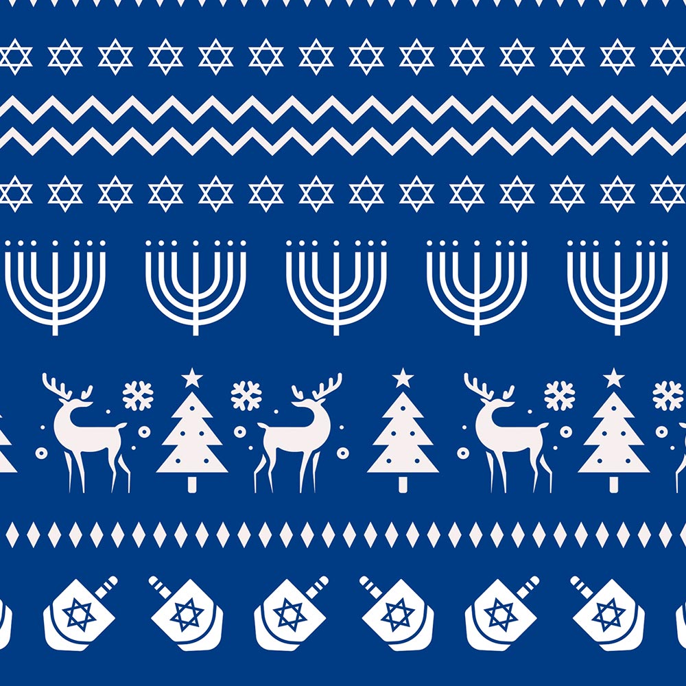 Peace Love Hanukkah Matching Family Jammies