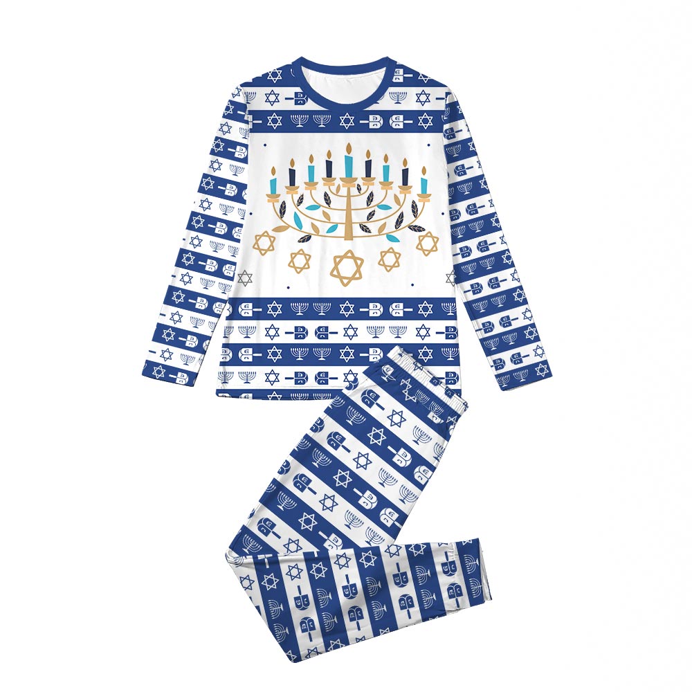 Menorah Jewish Holiday Matching Family Pjs Menorah Jewish Holiday Matching Family Pjs