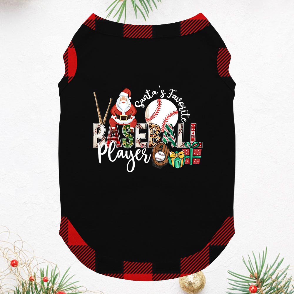 Matching Christmas Baseball Jammies Short Sleeves Matching Christmas Baseball Jammies Short Sleeves