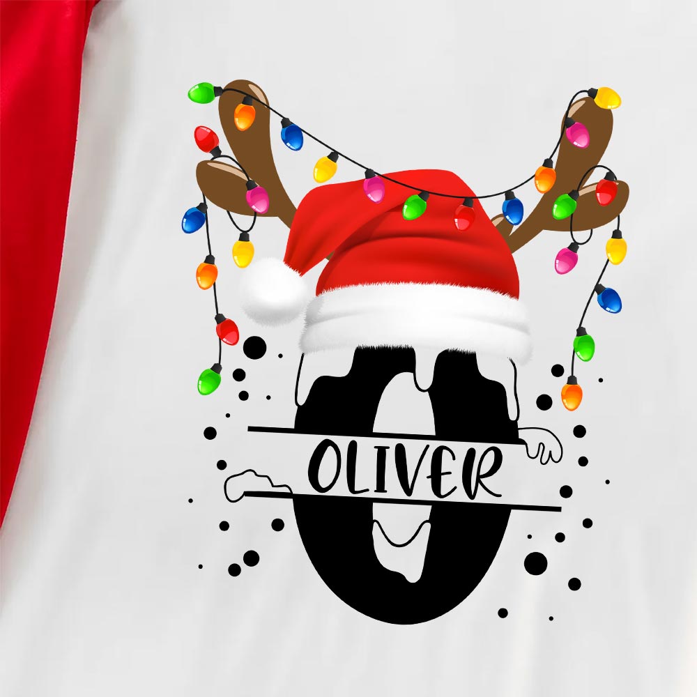 Festive Custom Christmas Pajamas With Name Short Sleeves Festive Custom Christmas Pajamas With Name Short Sleeves