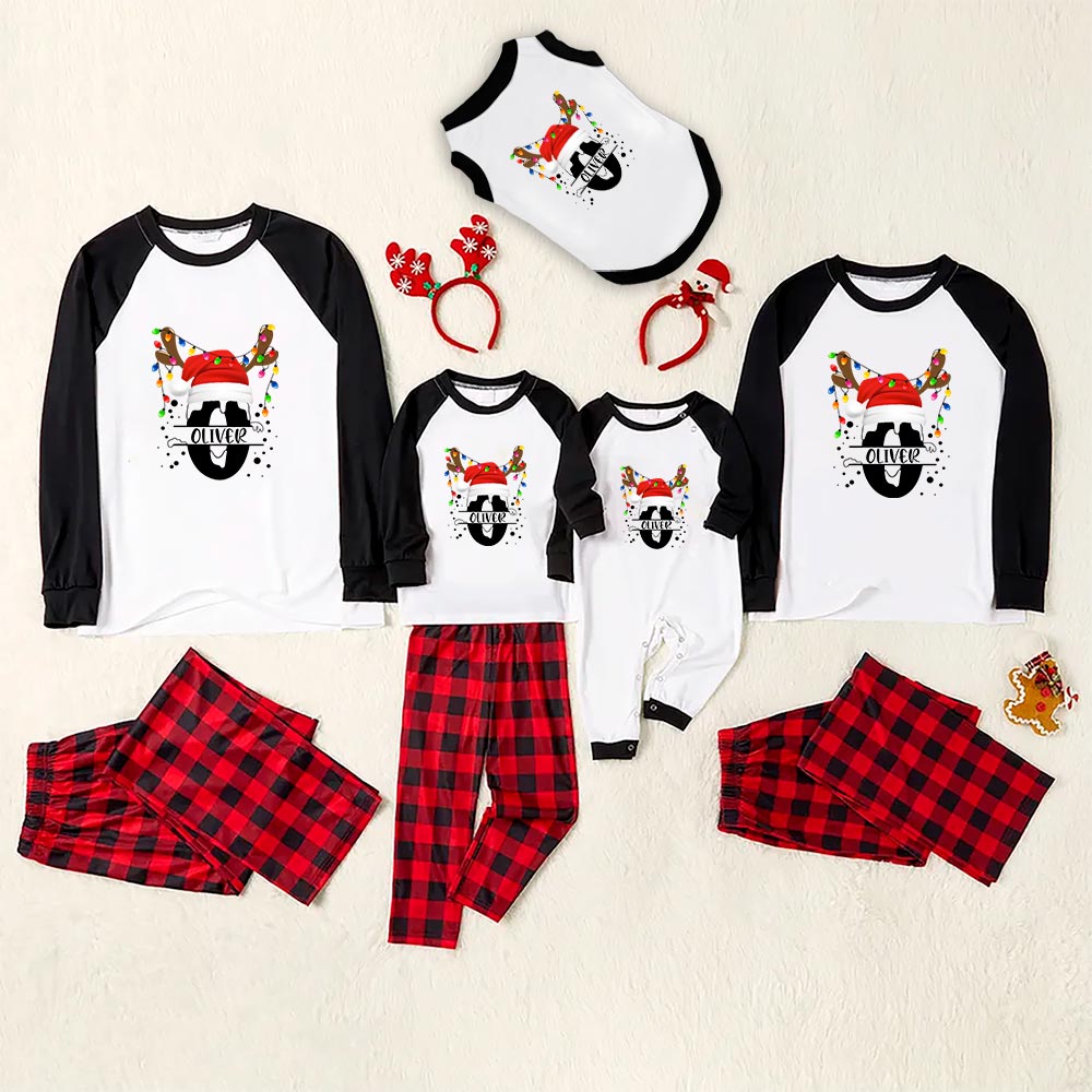 Personalized Pajamas For Family With Name 6 Styles Personalized Pajamas For Family With Name 6 Styles