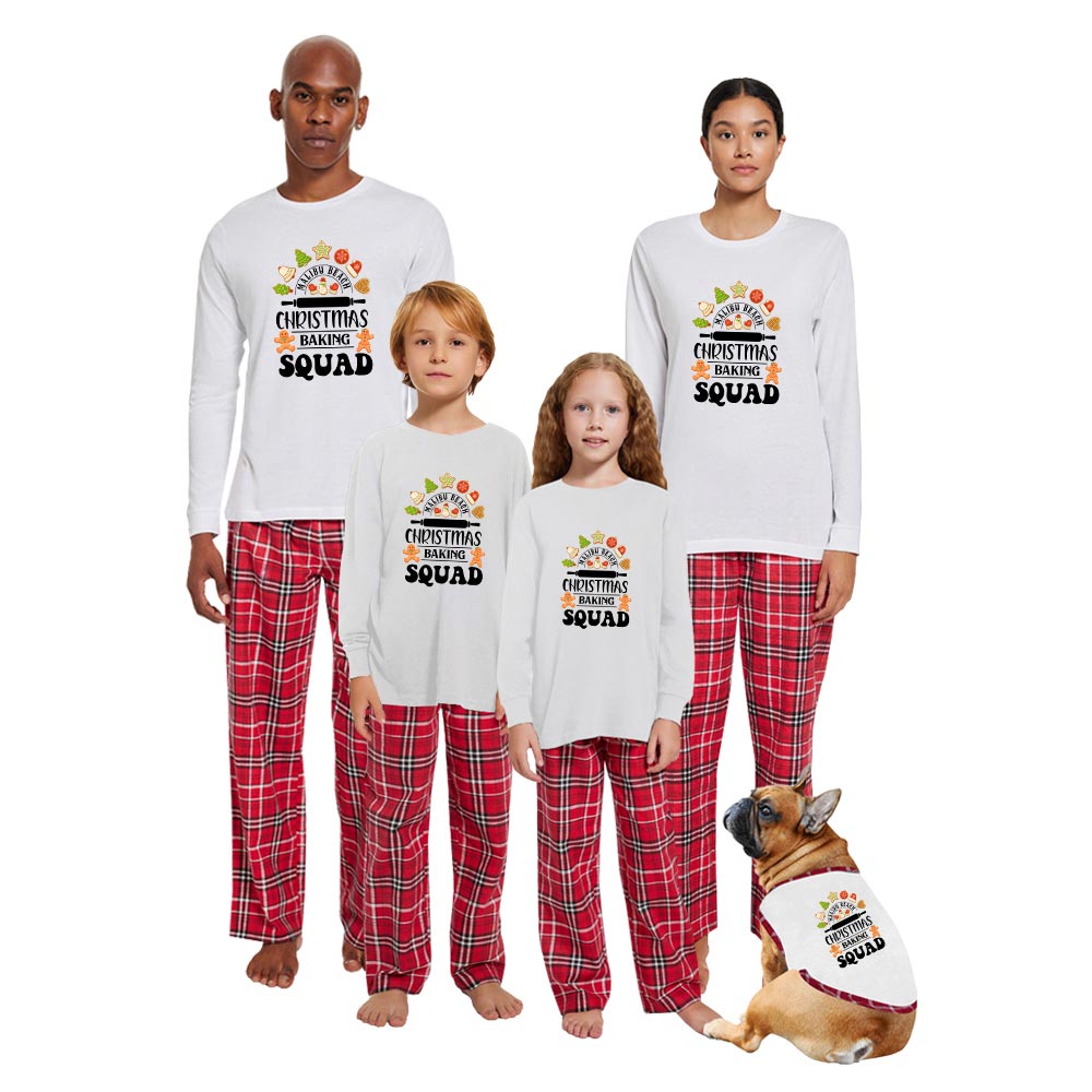 Cookies Baking Christmas Pjs For Family Squad Cotton Cookies Baking Christmas Pjs For Family Squad Cotton