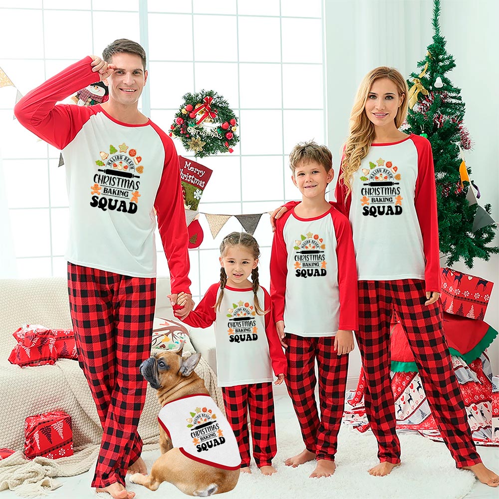 Festive Cookie Baking Squad Christmas Pajamas 6 Styles Festive Cookie Baking Squad Christmas Pajamas 6 Styles