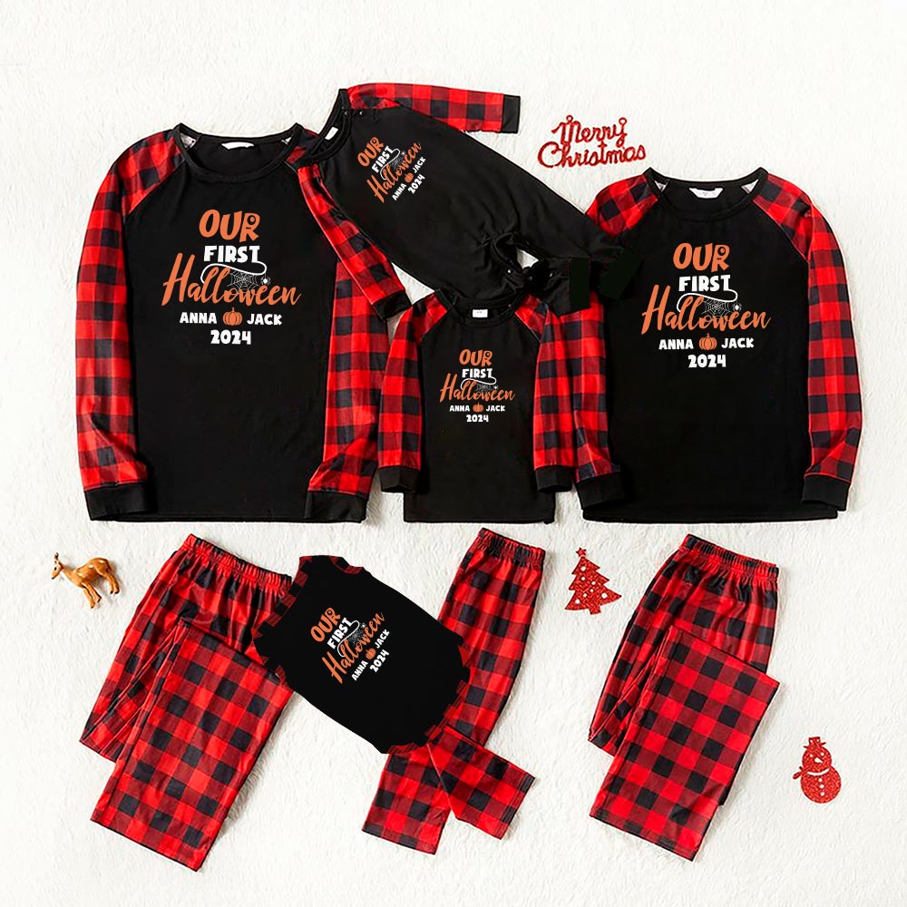 First Halloween With Customized Name Pajamas 6 Styles First Halloween With Customized Name Pajamas 6 Styles