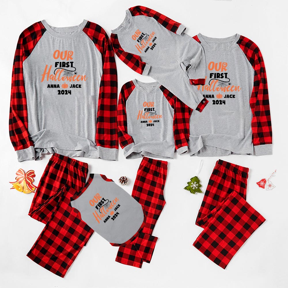 First Halloween With Customized Name Pajamas 6 Styles First Halloween With Customized Name Pajamas 6 Styles