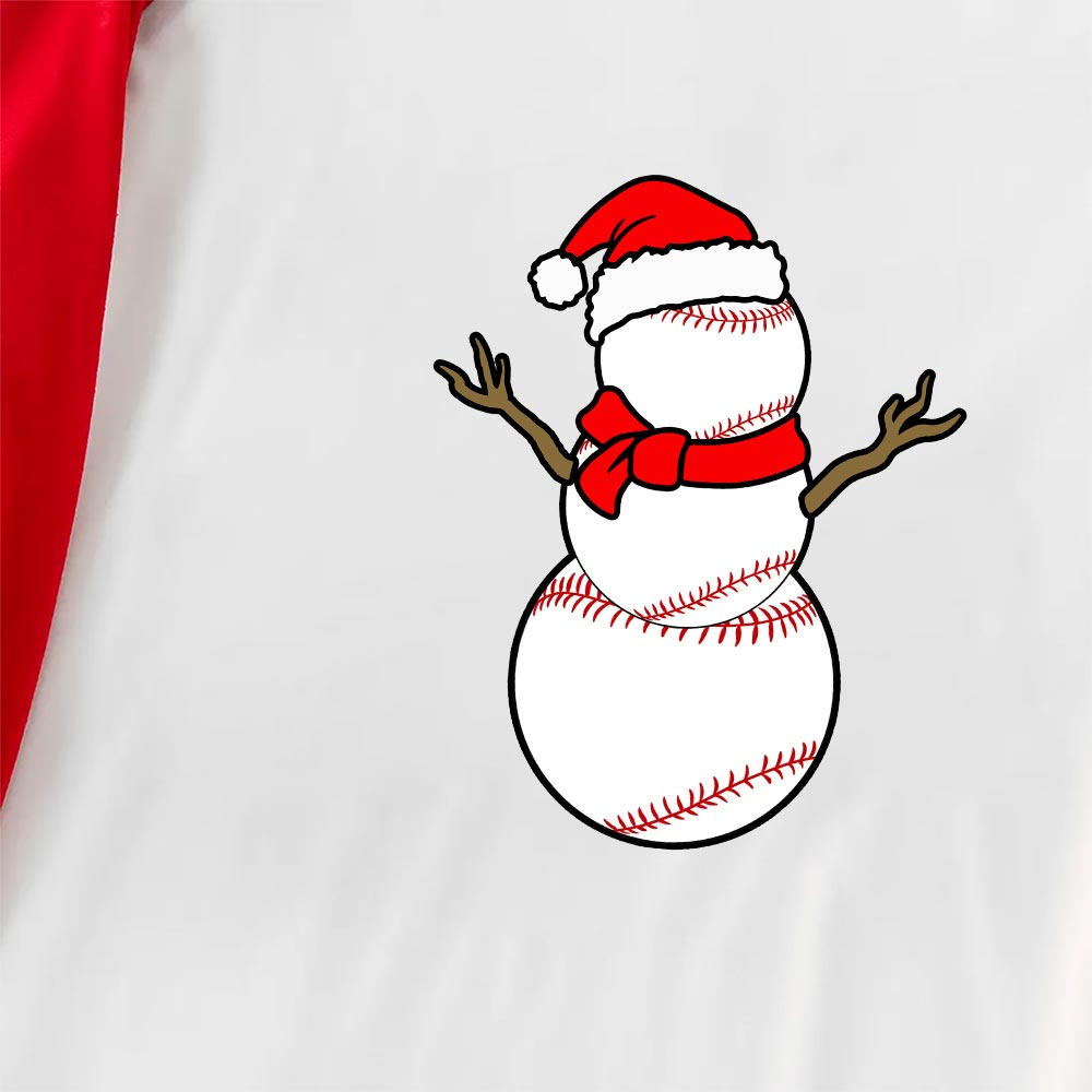Unique Baseball Snowman Matching Christmas Pjs Plaid Unique Baseball Snowman Matching Christmas Pjs Plaid