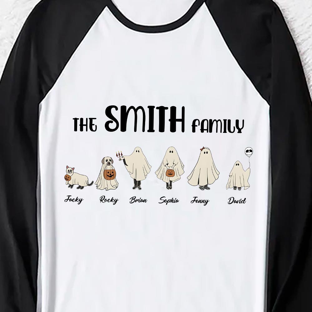 Customized Family Name Halloween Sleepwear