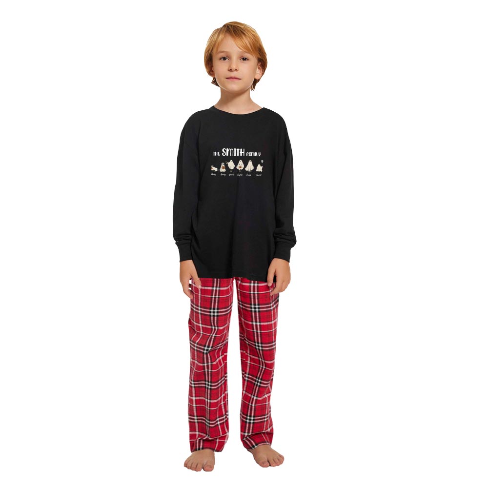 Personalized Family Name Halloween Sleepwear Cotton Personalized Family Name Halloween Sleepwear Cotton