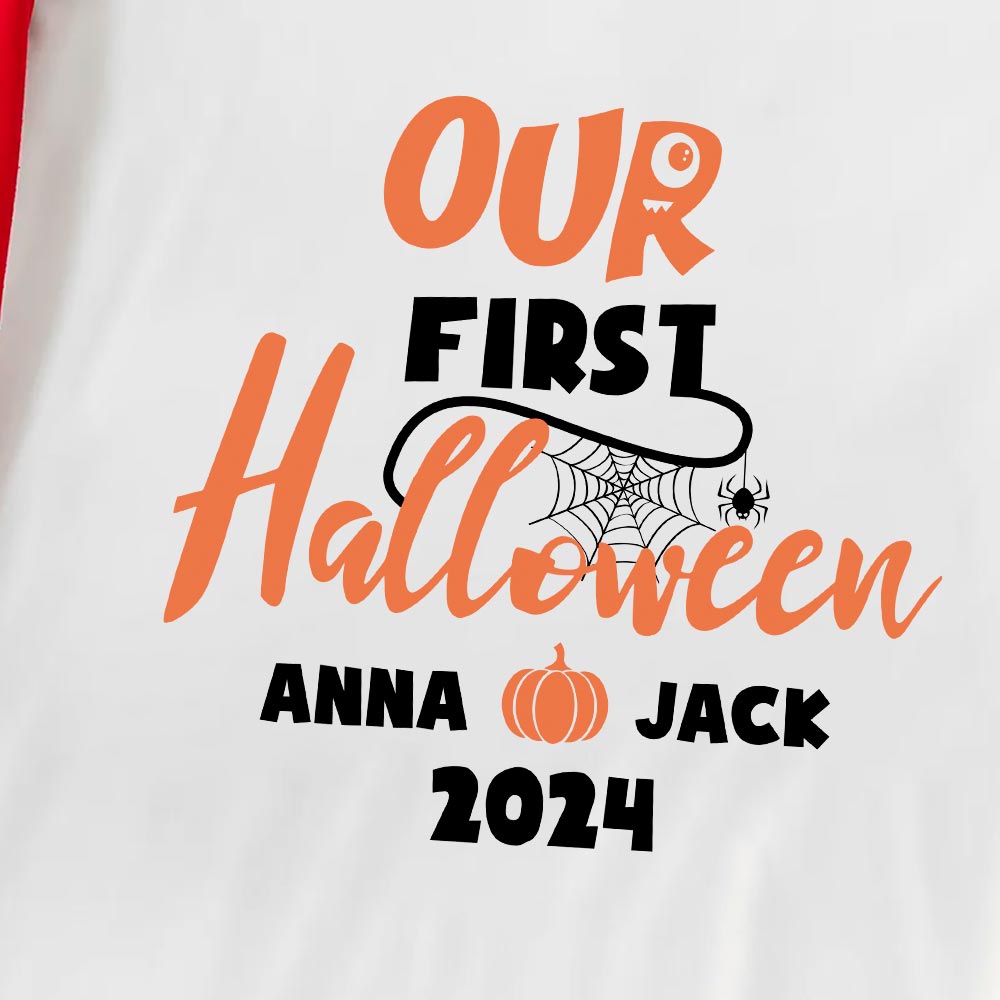 Personalized Name First Halloween Matching Pjs Personalized Name First Halloween Matching Pjs