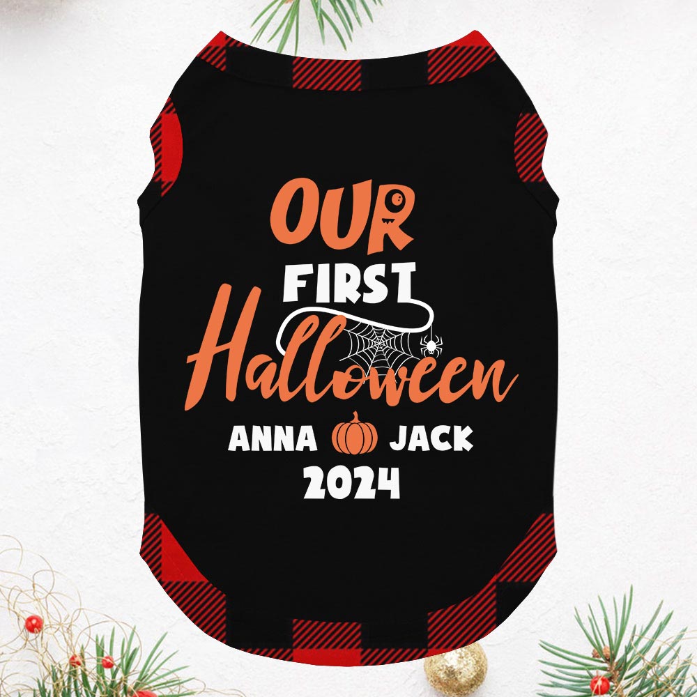 Personalized Name First Halloween Matching Pjs Personalized Name First Halloween Matching Pjs