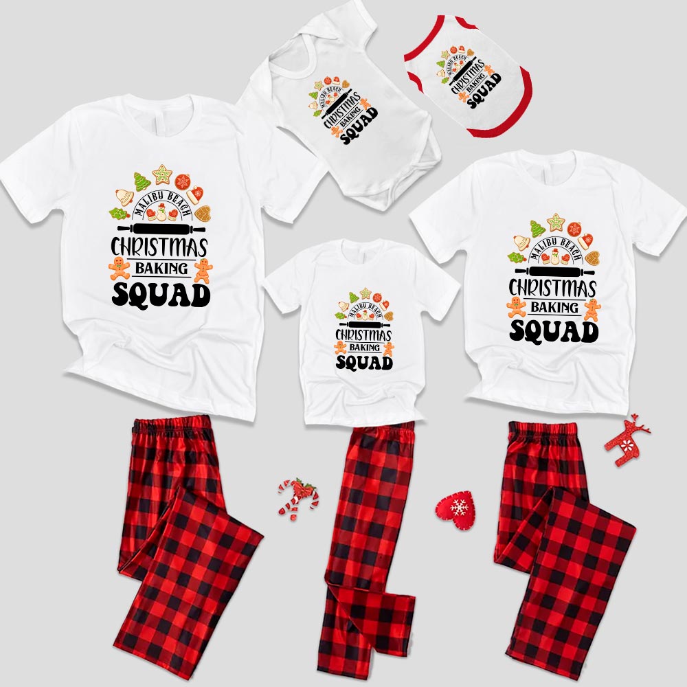Cookie Gingerbread Christmas Jammies Short Sleeves