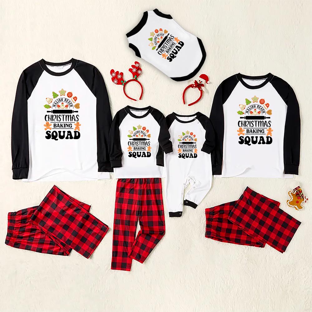 Festive Cookie Baking Squad Christmas Pajamas 6 Styles Festive Cookie Baking Squad Christmas Pajamas 6 Styles